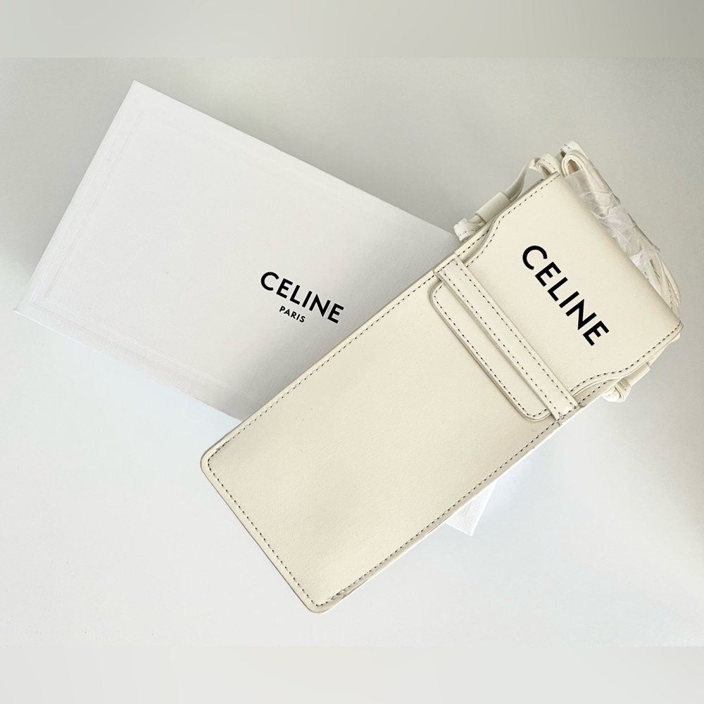 Celine Cream White Sunglasses Case